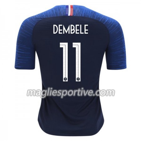 Completo Calcio Francia Dembele 11 Divisa Prima Mondiali 2018